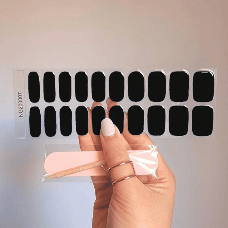 P021 - Semicured Gel Nail Sticker Kit